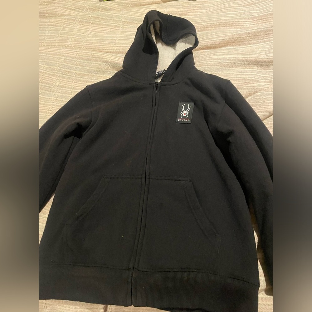 Spider kids black hoodie